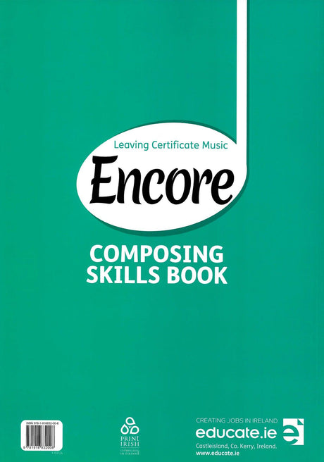 Encore - Course B - Composition Portfolio Only by Educate.ie on Schoolbooks.ie