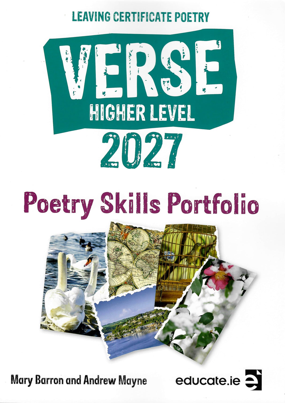 Verse 2027 - Leaving Cert Poetry - Higher Level - Textbook & Poetry Skills Portfolio Book - Set by Educate.ie on Schoolbooks.ie