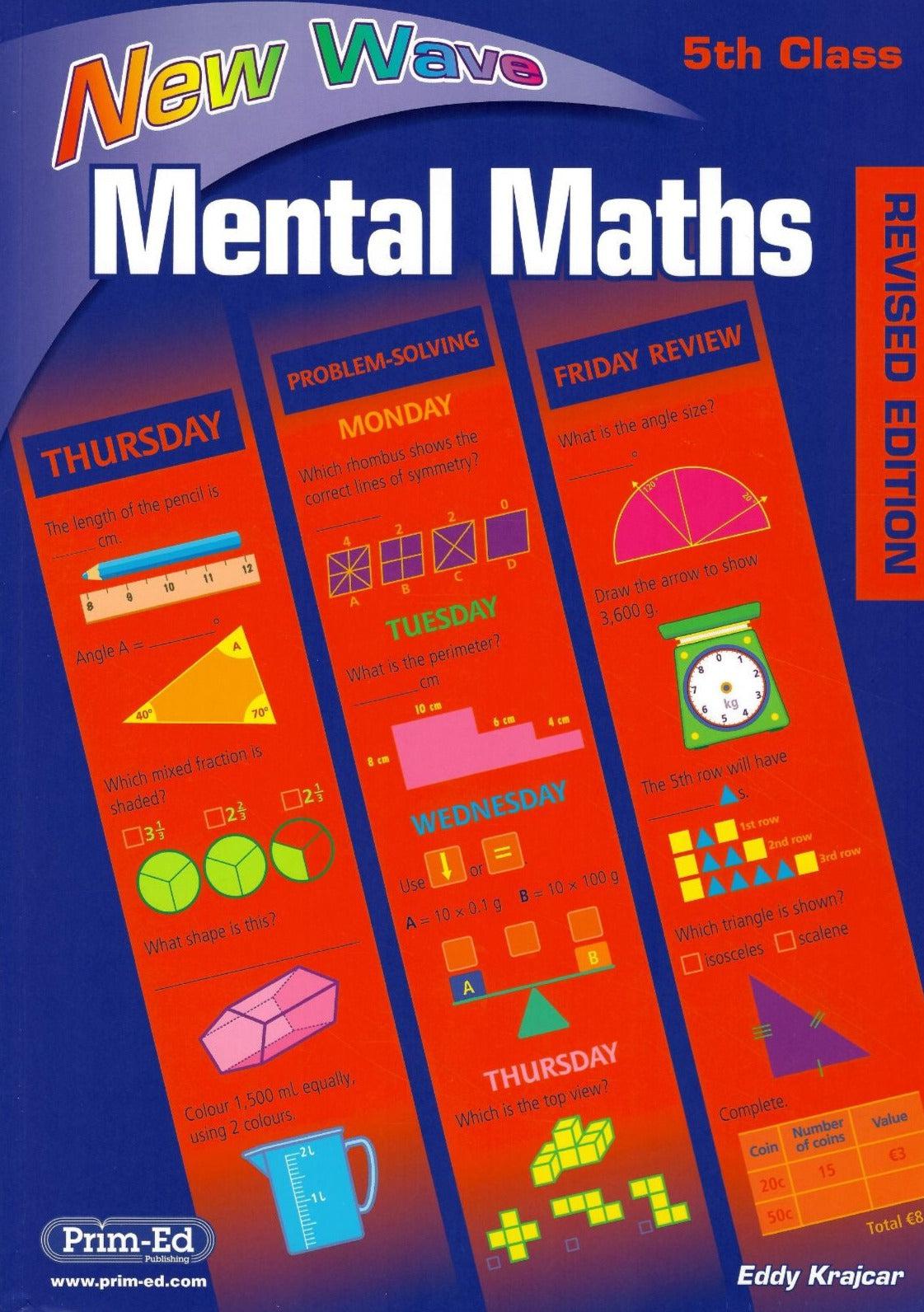 ■ New Wave Mental Maths - 5th Class - Old Edition by Prim-Ed Publishing on Schoolbooks.ie