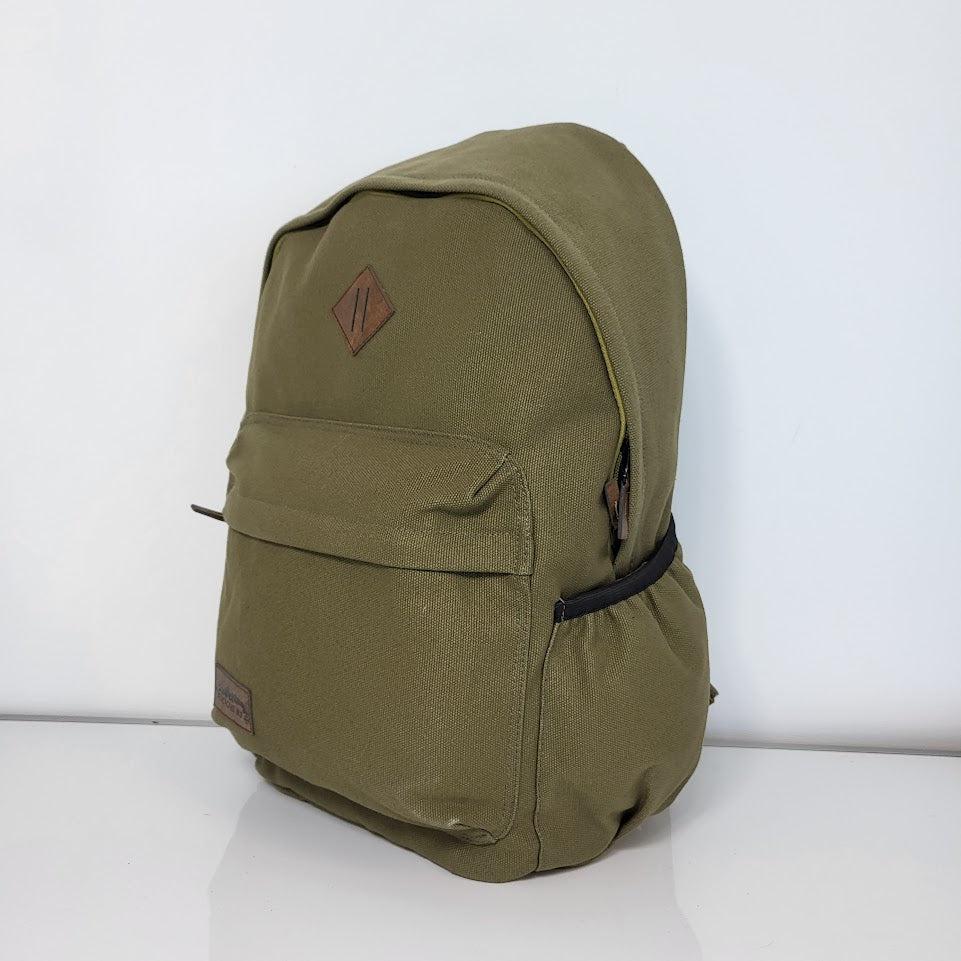 ■ Ridge 53 - Canvas Backpack - Khaki by Ridge 53 on Schoolbooks.ie