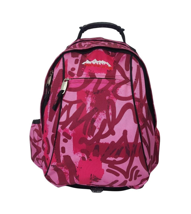 ■ Ridge 53 - Abbey Backpack - Geneva - Pink Graffiti by Ridge 53 on Schoolbooks.ie