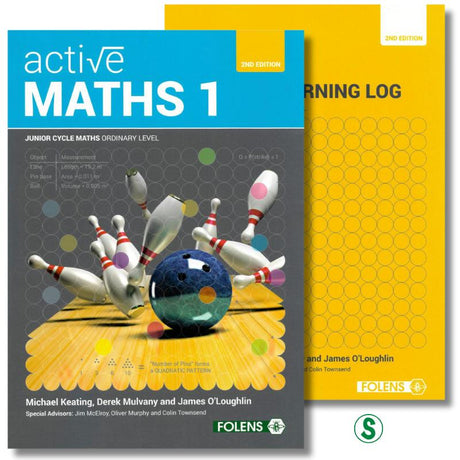 ■ Active Maths 1 - Textbook & Workbook Set - 2nd / Old Edition (2018) by Folens on Schoolbooks.ie