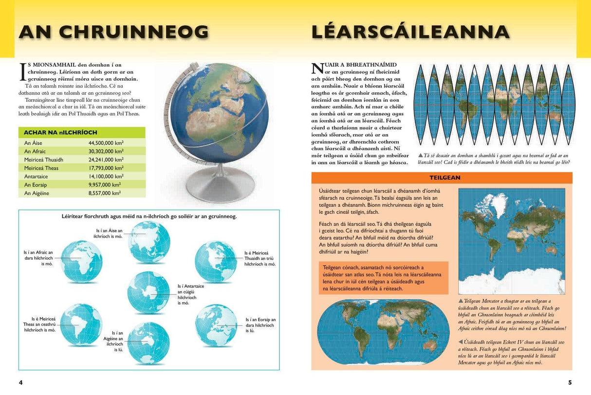 Atlas Bunscoile - 2nd / New Edition (2025) by An Gum on Schoolbooks.ie