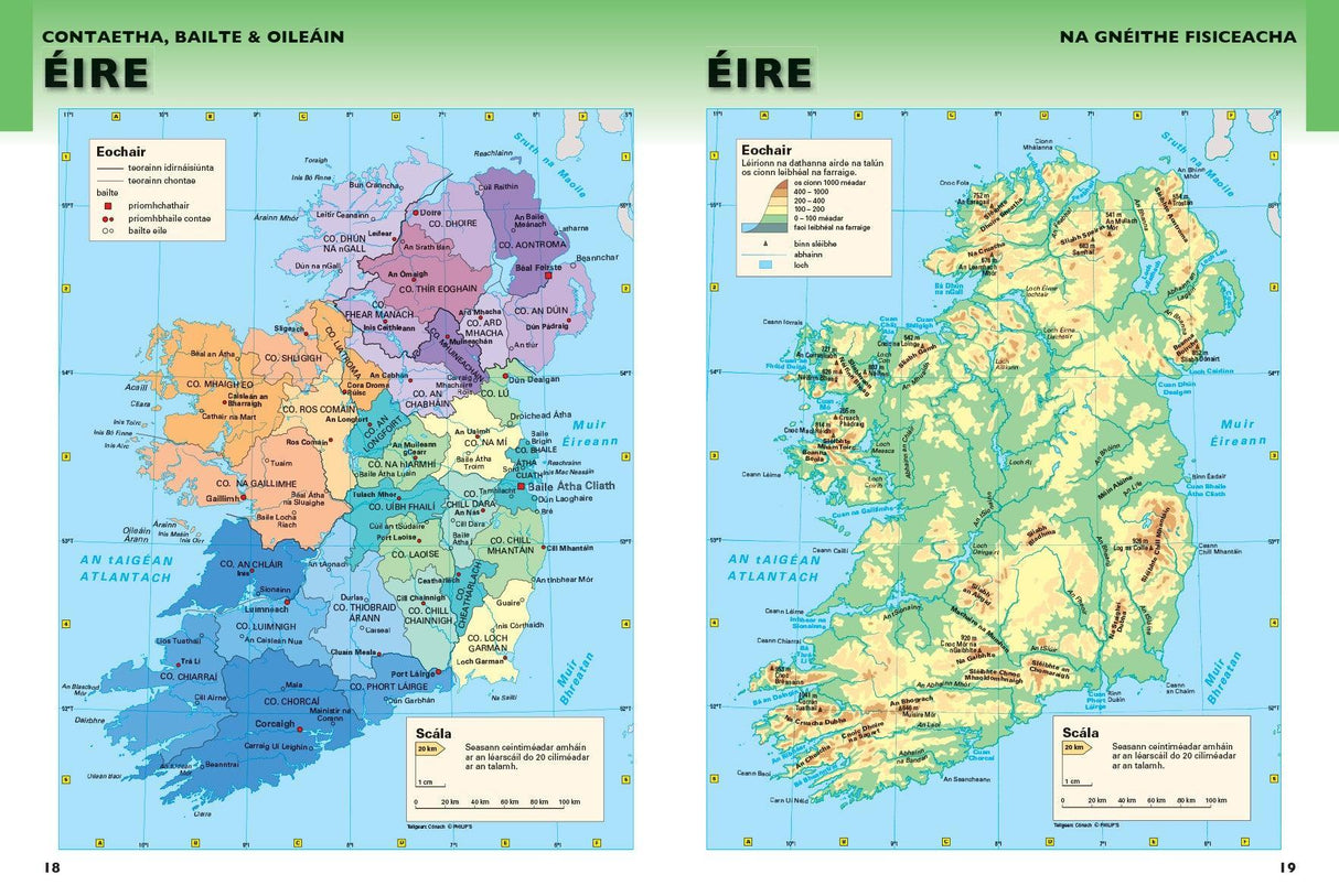 Atlas Bunscoile - 2nd / New Edition (2025) by An Gum on Schoolbooks.ie