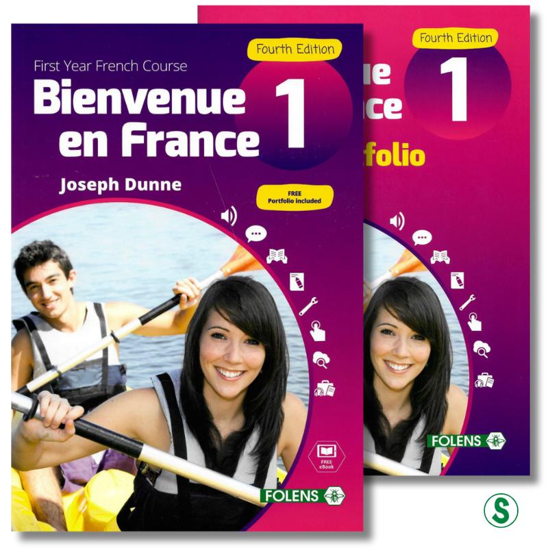 Bienvenue en France 1 - 4th Edition - Textbook & Workbook Set by Folens on Schoolbooks.ie