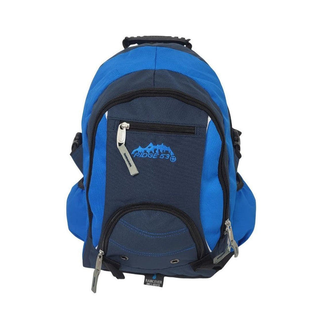Ridge 53 - Bolton Backpack - Navy and Royal Blue by Ridge 53 on Schoolbooks.ie