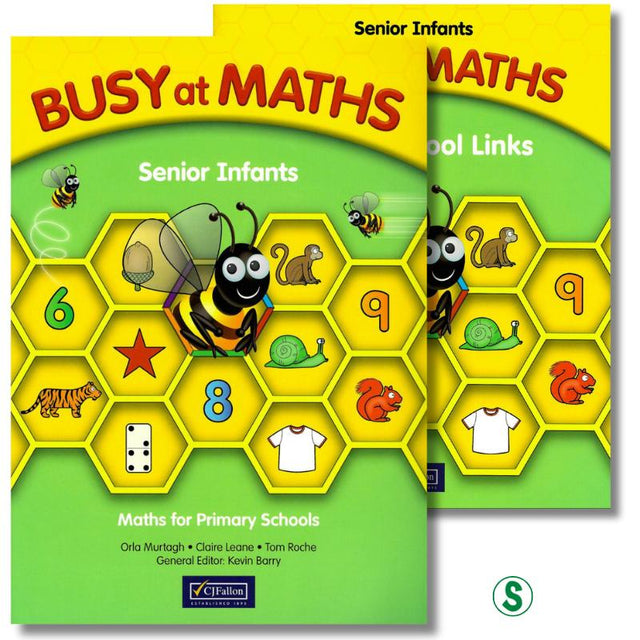 ■ Busy at Maths - Senior Infants - Incl. Links Book - 1st / Old Edition (2014) by CJ Fallon on Schoolbooks.ie