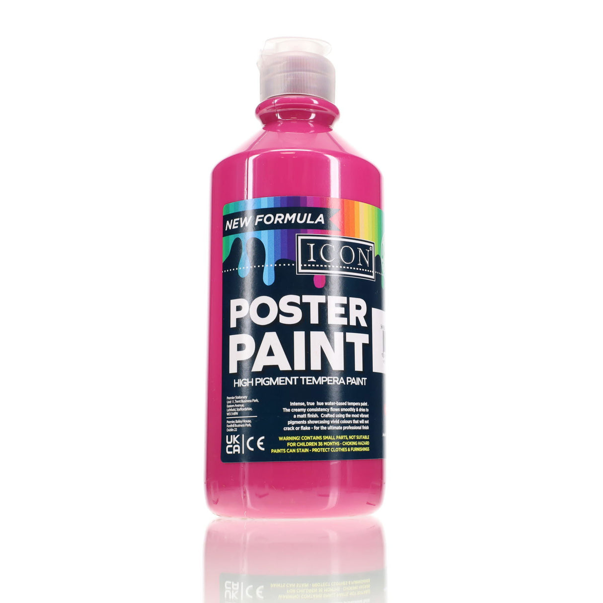 Icon - Poster Paint - 500ml - Magenta by Icon on Schoolbooks.ie