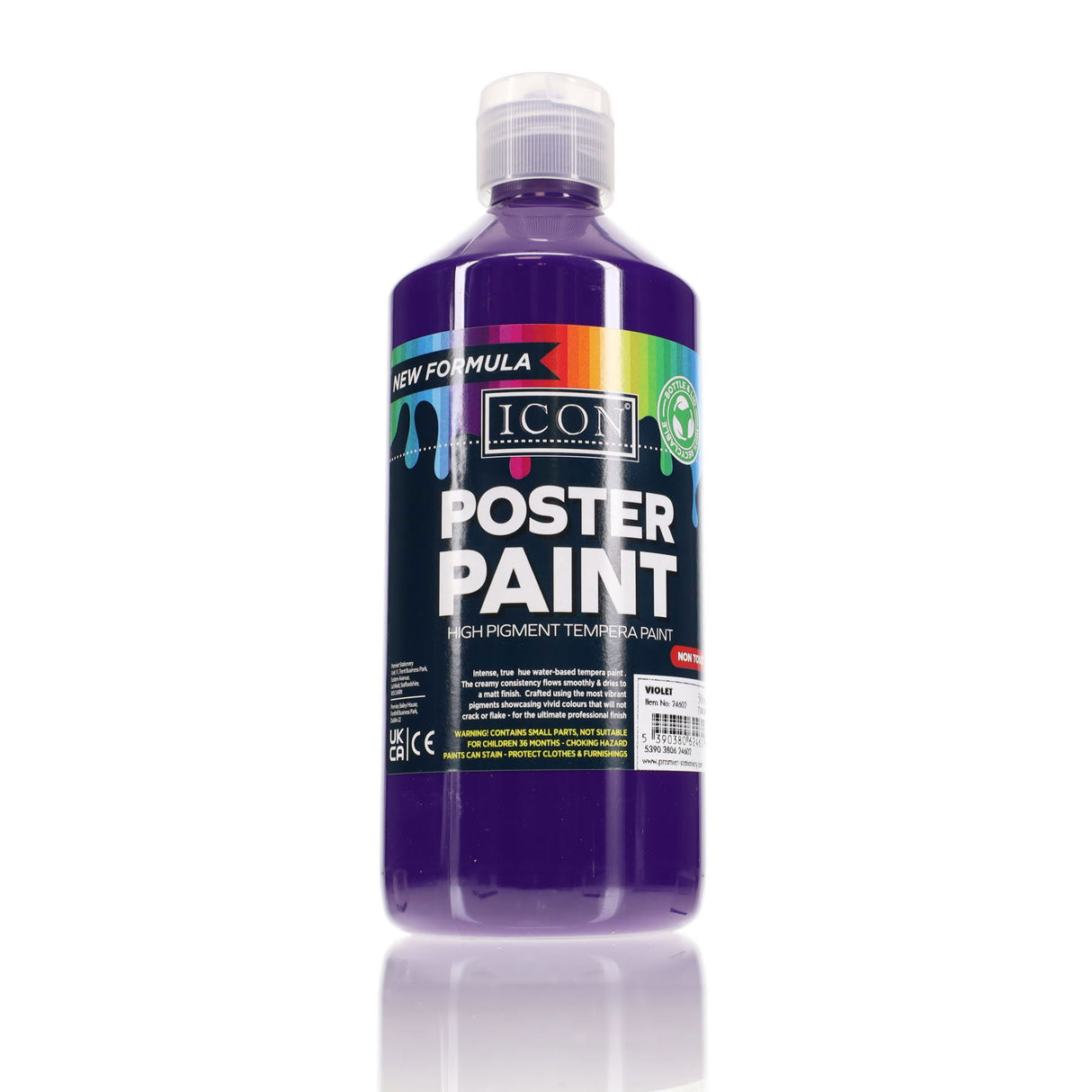 Icon - Poster Paint - 500ml - Violet by Icon on Schoolbooks.ie