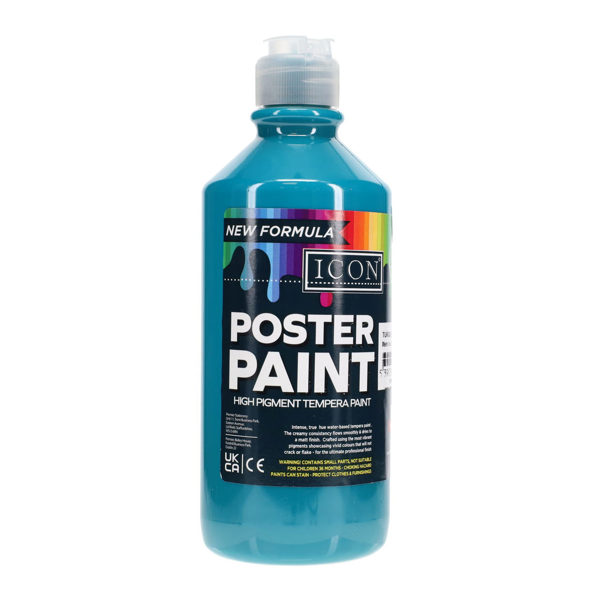 Icon - Poster Paint - 500ml - Turquoise by Icon on Schoolbooks.ie