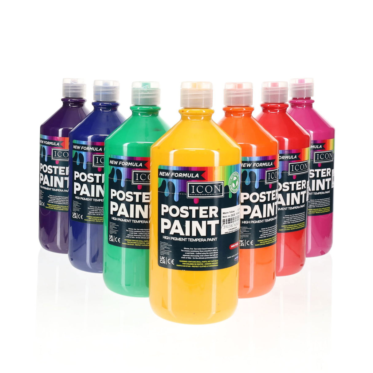 Icon - Poster Paint - 1ltr - Violet by Icon on Schoolbooks.ie