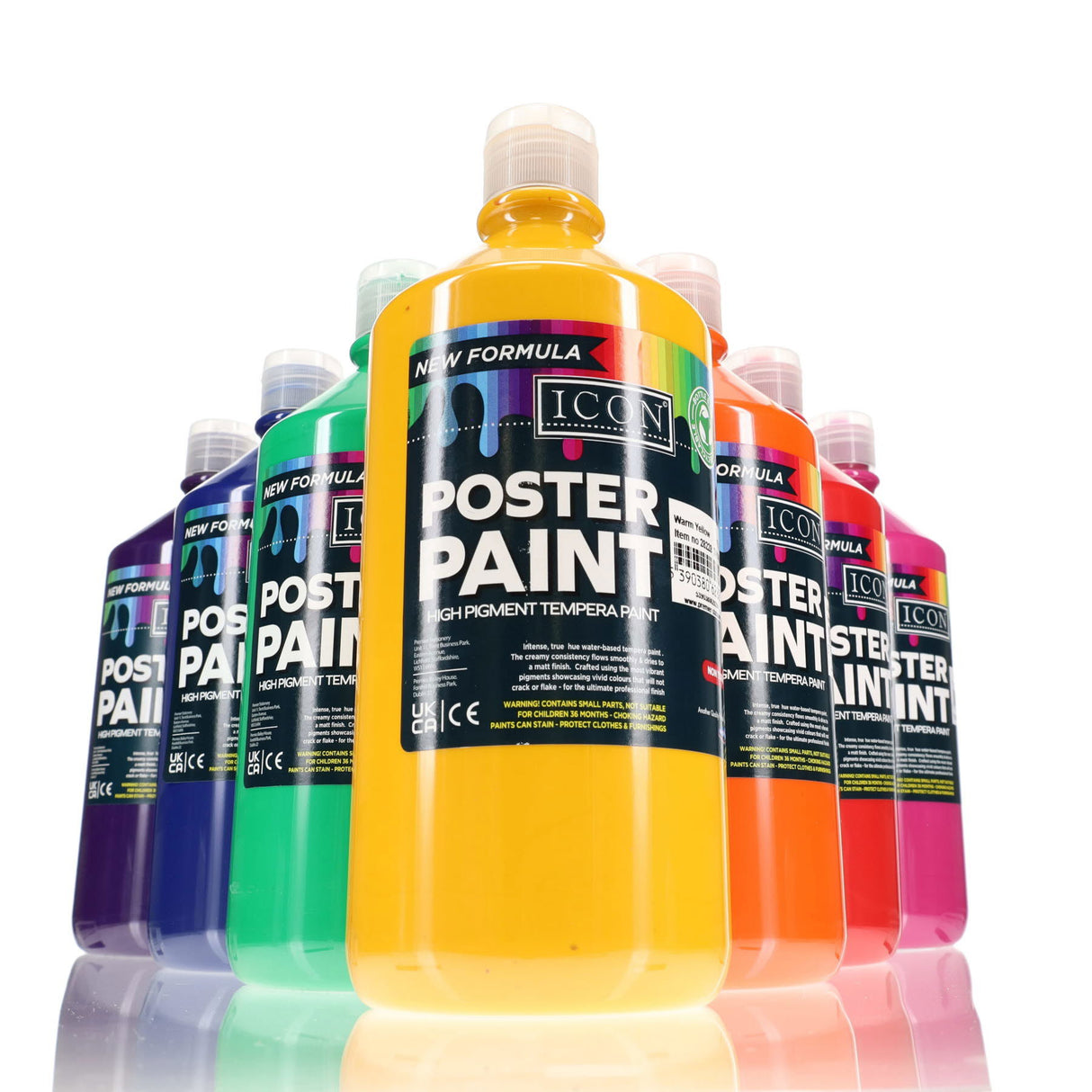 Icon - Poster Paint - 1ltr - Violet by Icon on Schoolbooks.ie