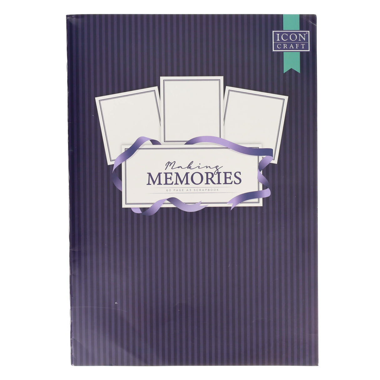 Icon Craft - Scrapbook - A3 - 60 Page - Memoirs by Icon Craft on Schoolbooks.ie
