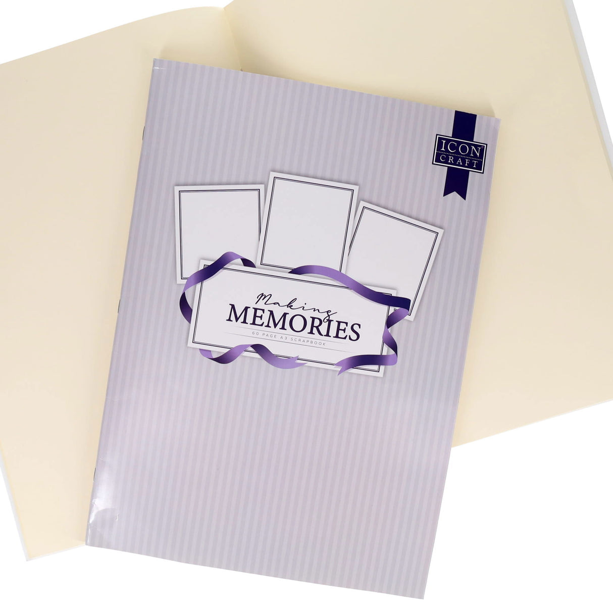 Icon Craft - Scrapbook - A3 - 60 Page - Memoirs by Icon Craft on Schoolbooks.ie