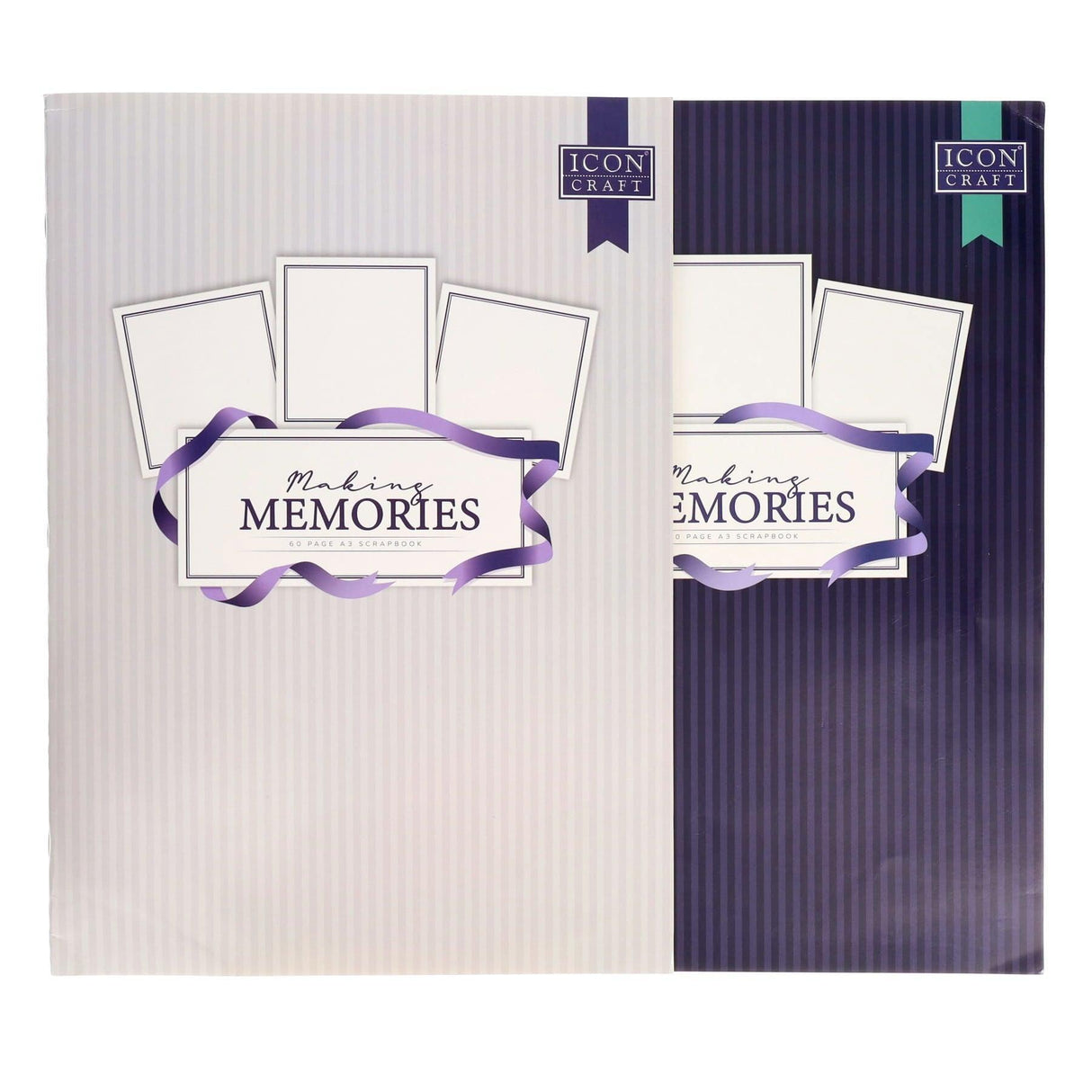 Icon Craft - Scrapbook - A3 - 60 Page - Memoirs by Icon Craft on Schoolbooks.ie