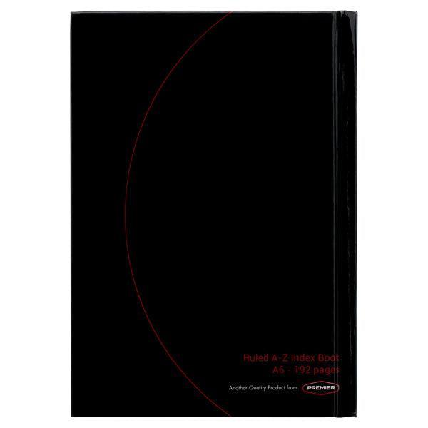 Concept - A6 192 Page Hardcover Index Book by Concept on Schoolbooks.ie