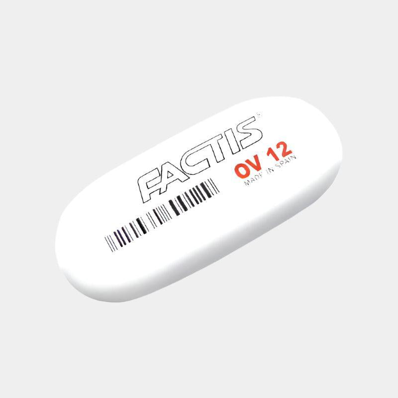 Factis - Soft White Eraser - OV 12 by Factis on Schoolbooks.ie