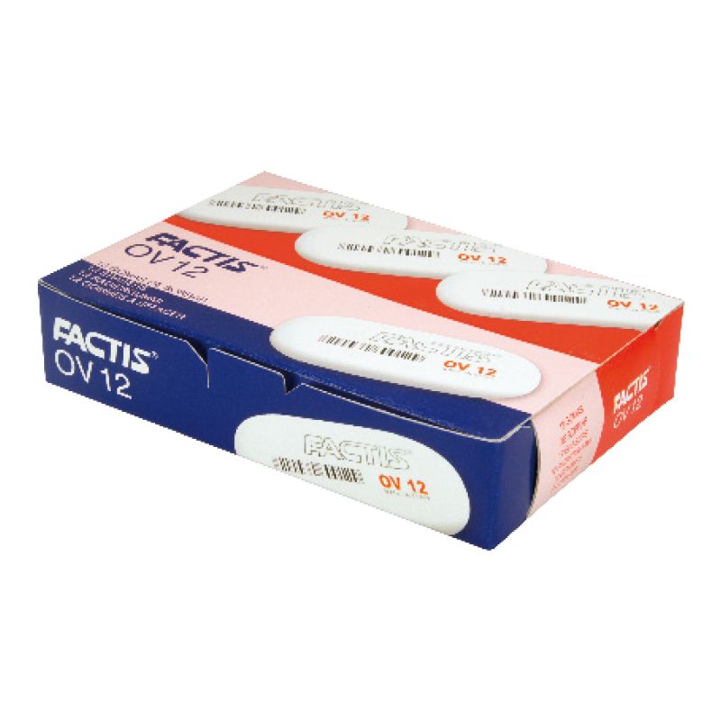 Factis - Soft White Eraser - OV 12 by Factis on Schoolbooks.ie