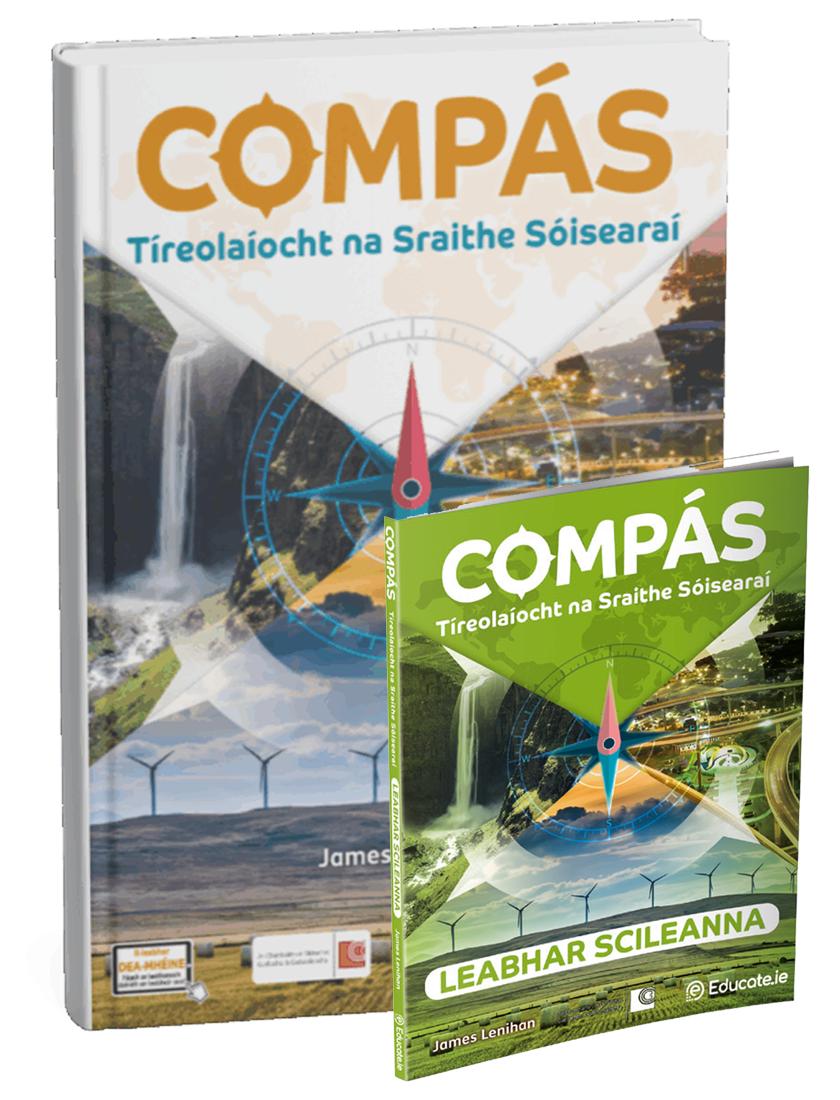Compás - Textbook and Skills Book - Set - Gaeilge Edition by Educate.ie on Schoolbooks.ie