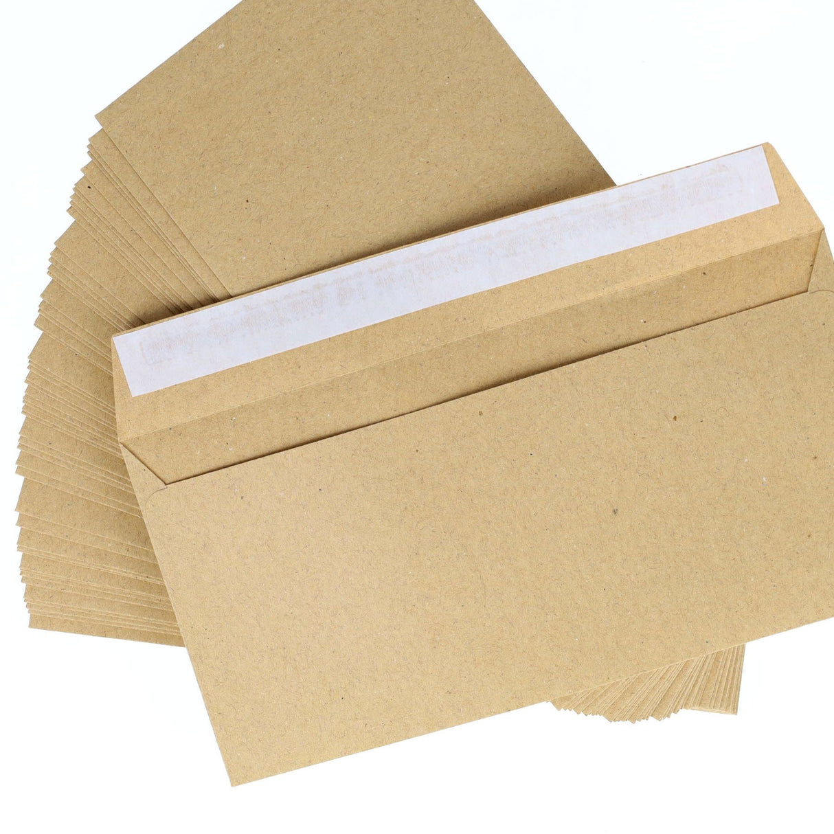 Premail - Peel & Seal Envelopes - DL - Manilla - Pack of 50 by Premail on Schoolbooks.ie