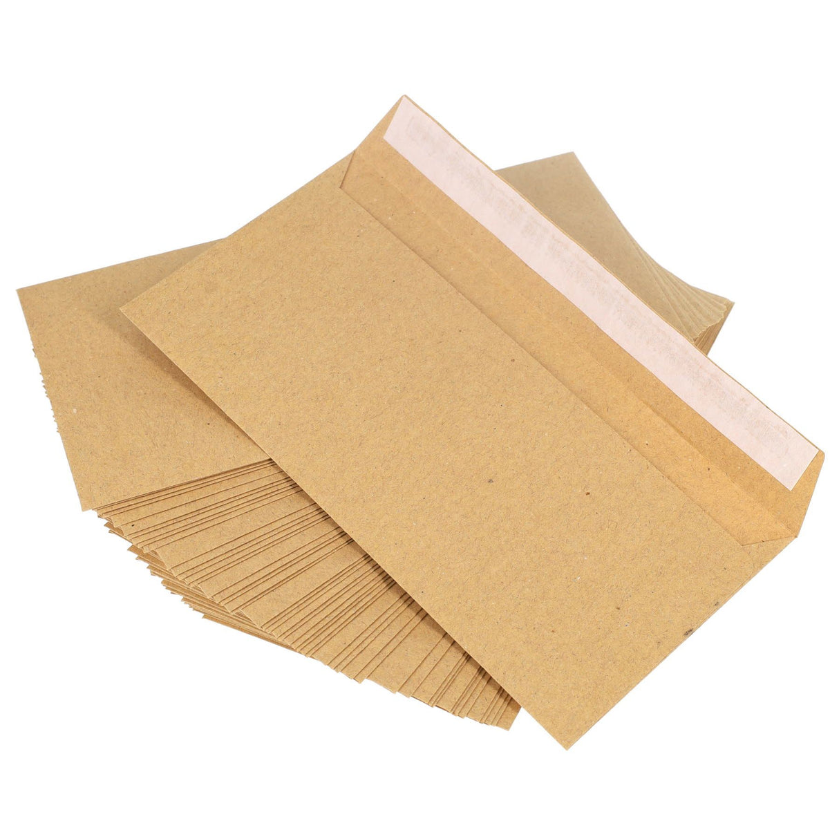 Premail - Peel & Seal Envelopes - DL - Manilla - Pack of 50 by Premail on Schoolbooks.ie