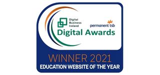 Digital Business Ireland Education Website of the Year Winner 2021