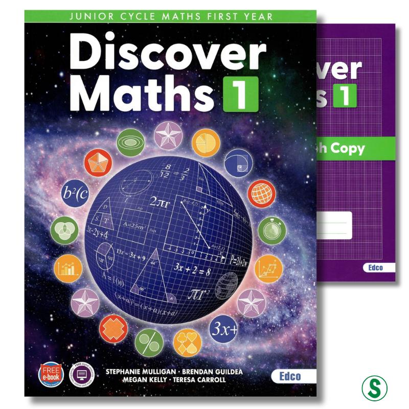 Discover Maths 1 by Edco on Schoolbooks.ie