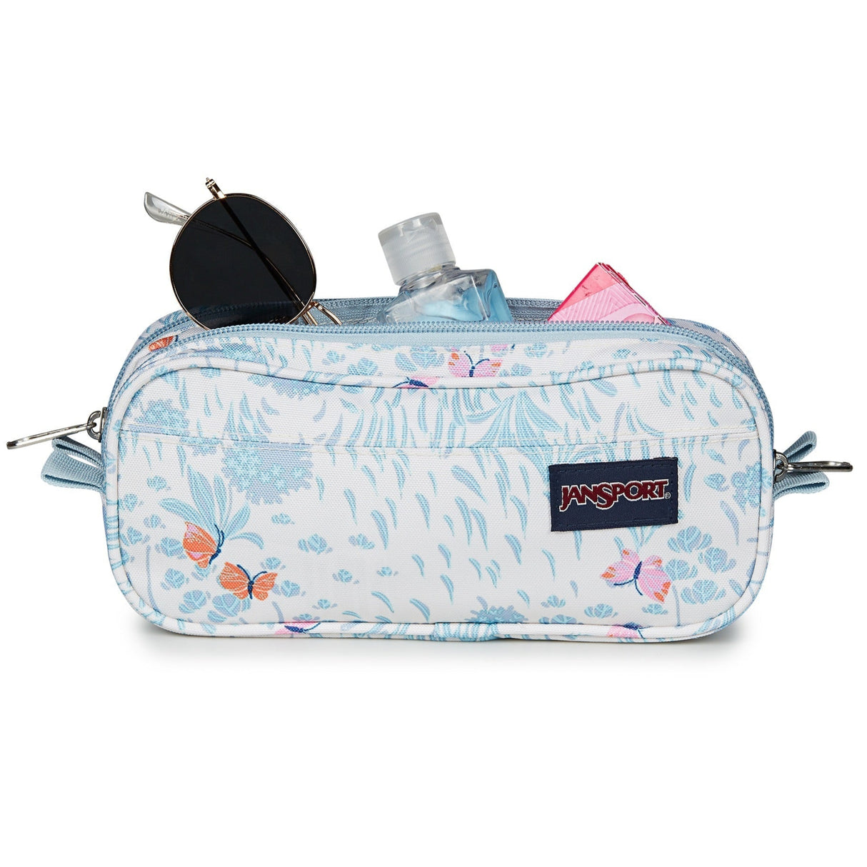 JanSport - Large Accessory Pouch / Pencil Case - Fluttering Fields by JanSport on Schoolbooks.ie