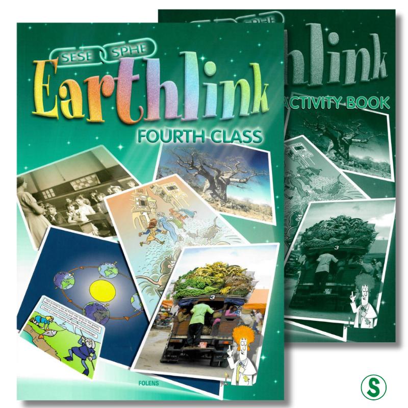 ■ Earthlink - 4th Class - Textbook & Workbook Set