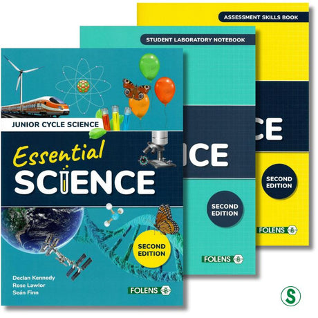 ■ Essential Science - Textbook, Workbook & Lab Book Set - 2nd / Old Edition (2021) by Folens on Schoolbooks.ie