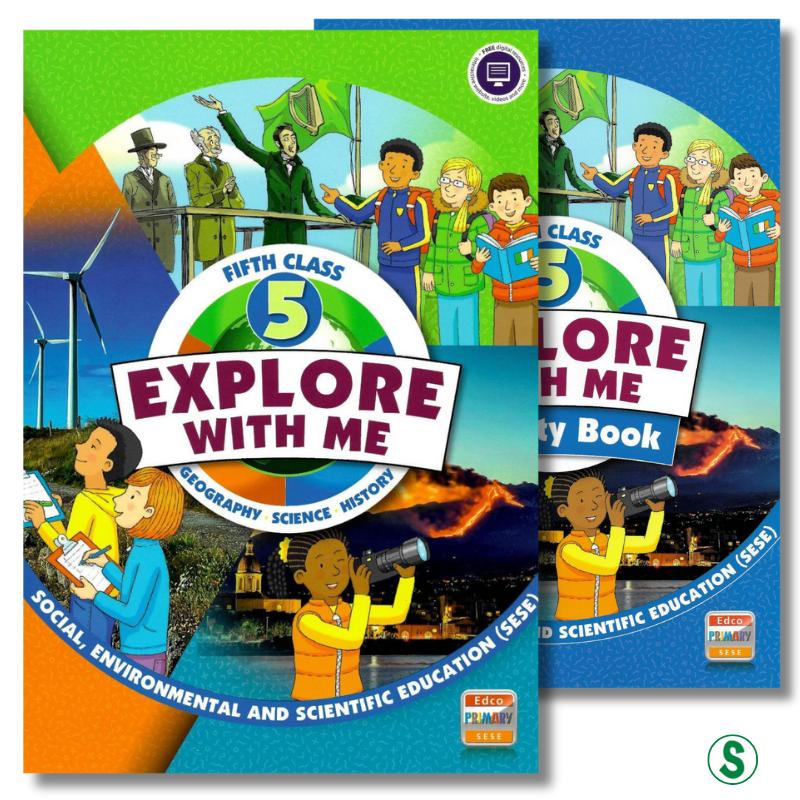 Explore with Me 5 - Pack - Pupil Book & Activity Book - Fifth Class by Edco on Schoolbooks.ie