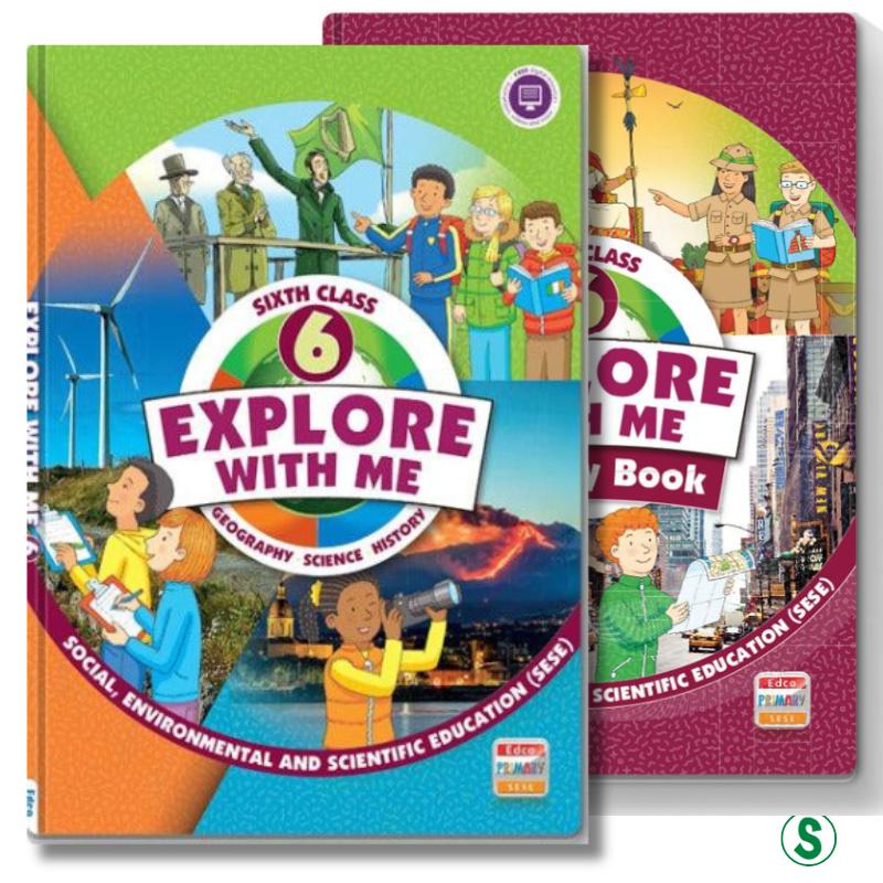 Explore with Me 6 - Pack - Pupil Book & Activity Book - Sixth Class by Edco on Schoolbooks.ie