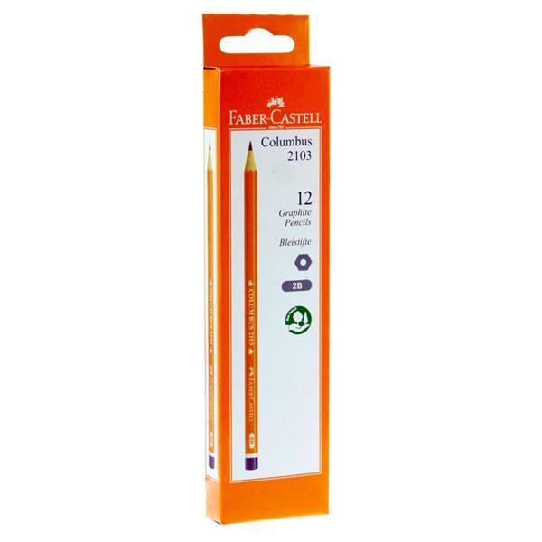 Faber-Castell - Columbus Pencil - 2B by Faber-Castell on Schoolbooks.ie