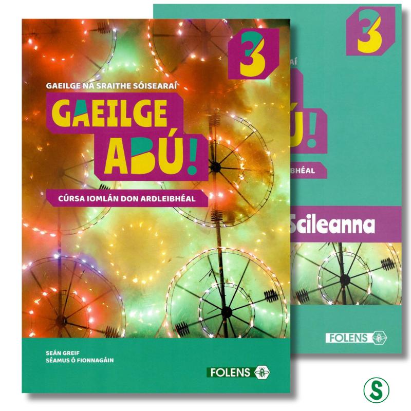 ■ Gaeilge Abú Book 3 - Textbook & Workbook Set by Folens on Schoolbooks.ie