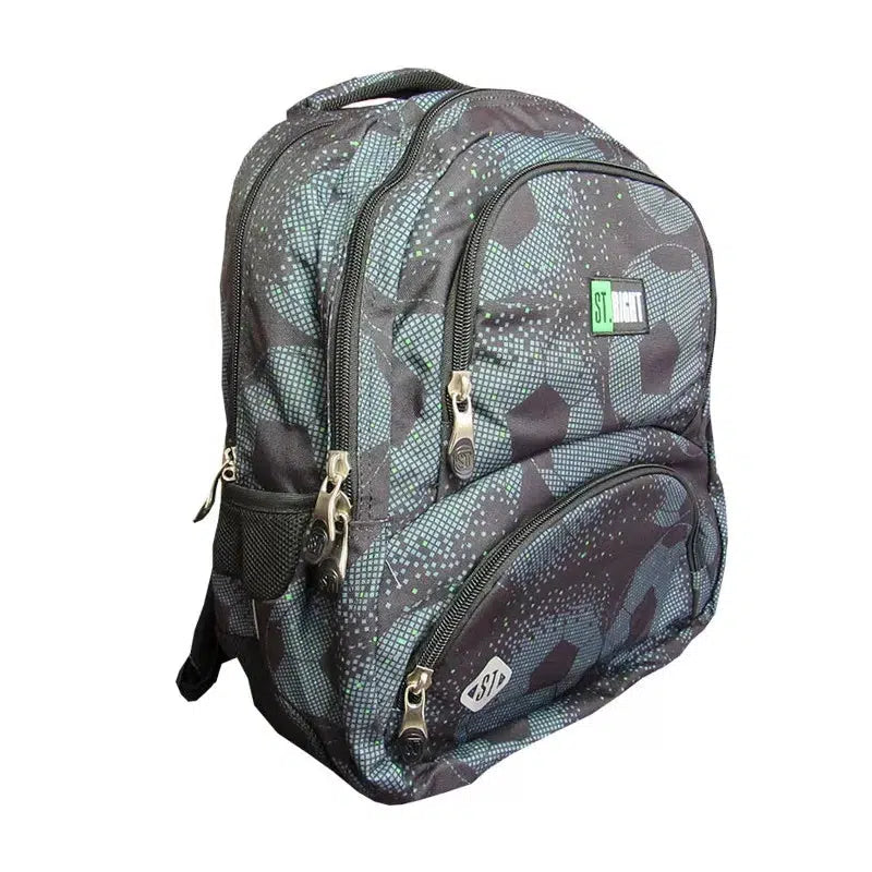 St.Right - Football - 4 Compartment Backpack - BP7 by St.Right on Schoolbooks.ie