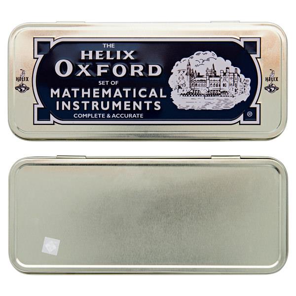 Helix - Oxford Maths / Geometry Set - 9 Piece by Helix on Schoolbooks.ie