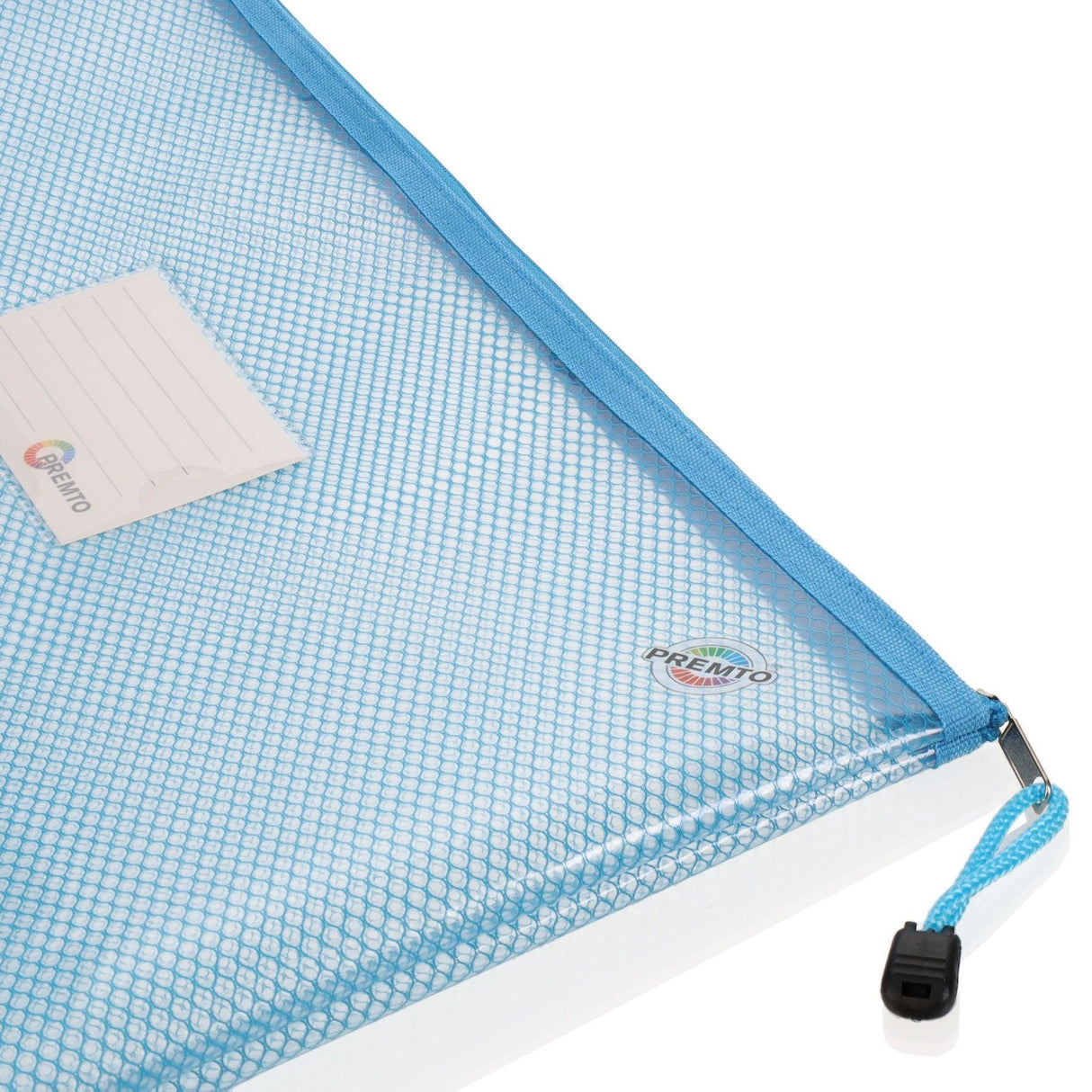 Premto - B4+ Ultramesh Expanding Wallet - Printer Blue by Premto on Schoolbooks.ie