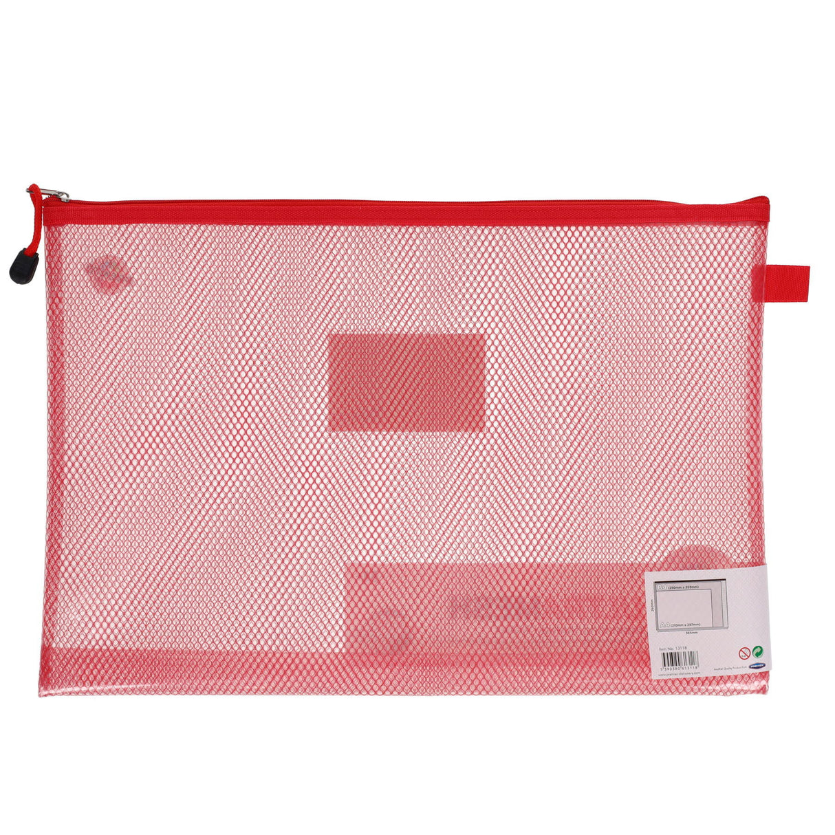 ■ Premto - B4+ Ultramesh Expanding Wallet - Ketchup Red by Premto on Schoolbooks.ie