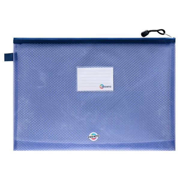Premto - B4+ Ultramesh Expanding Wallet - Admiral Blue by Premto on Schoolbooks.ie