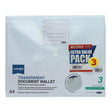 Concept - A4 Button Wallet - Pack of 3 by Concept on Schoolbooks.ie