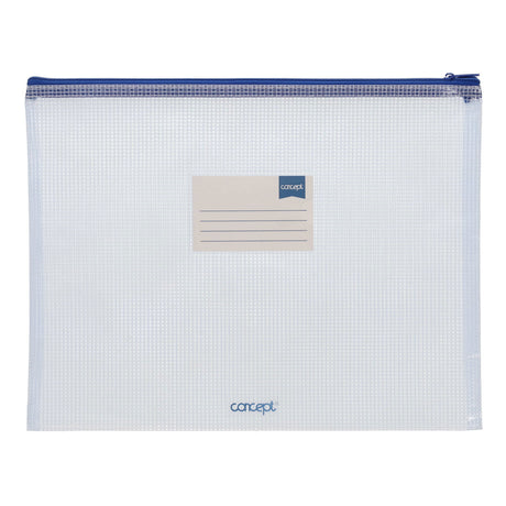 ■ Concept - Mesh Wallet - A4+ - Clear by Concept on Schoolbooks.ie