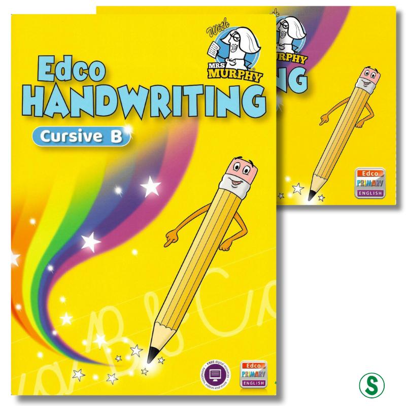 Handwriting B - Cursive with practice copy - Senior Infants by Edco on Schoolbooks.ie