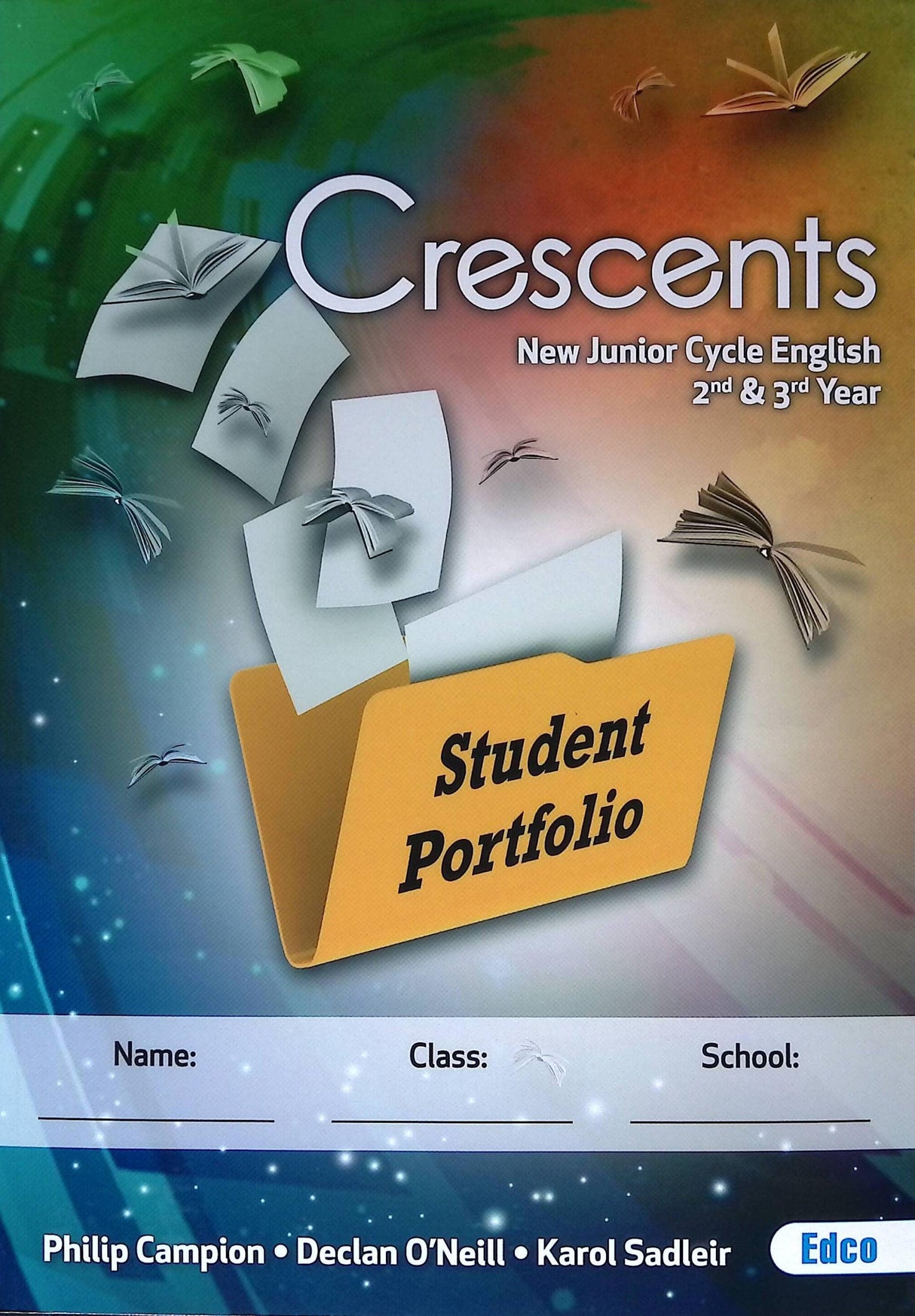 ■ Crescents - Student Portfolio Book Only by Edco on Schoolbooks.ie