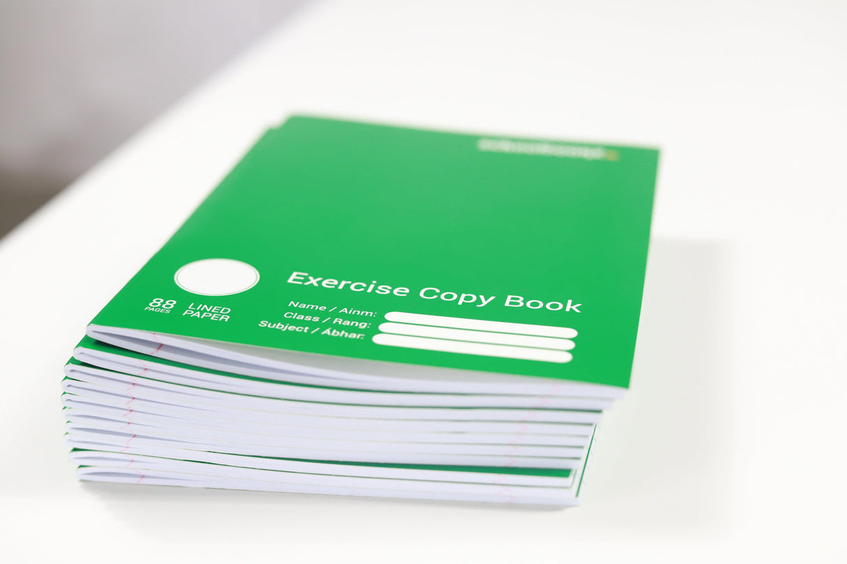 Schoolbooks.ie - Exercise Writing Copy Book - A11 - 88 Page - Pack of 10 by Schoolbooks.ie on Schoolbooks.ie