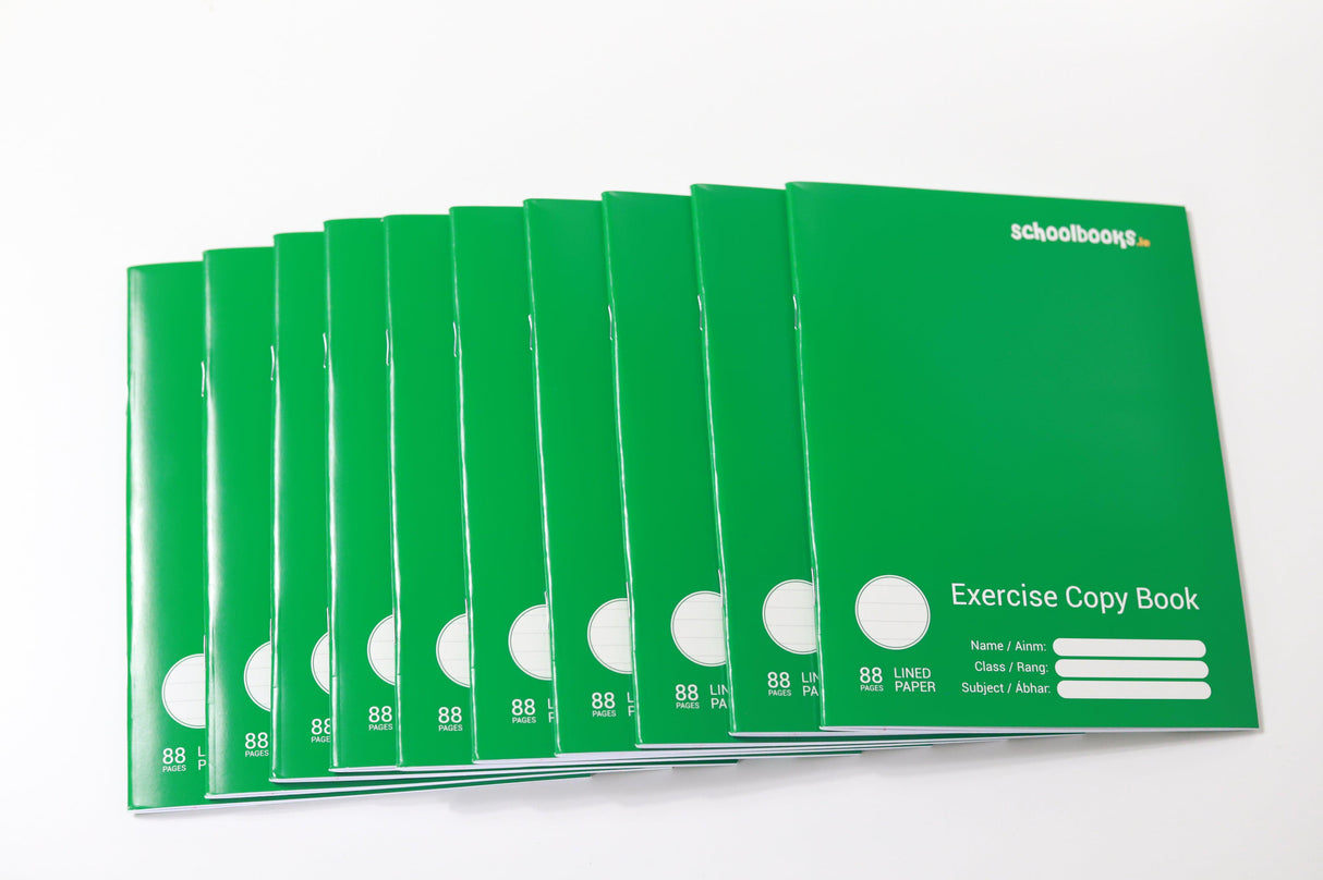 Schoolbooks.ie - Exercise Writing Copy Book - A11 - 88 Page - Pack of 10 by Schoolbooks.ie on Schoolbooks.ie