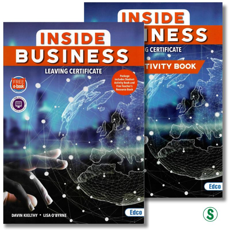 Inside Business - Textbook & Activity Book - Set by Edco on Schoolbooks.ie