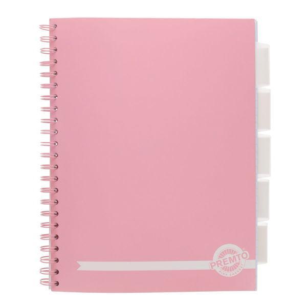 Premto - Pastel A4 200pg 5 Subject Project Book - Asst by Premto on Schoolbooks.ie