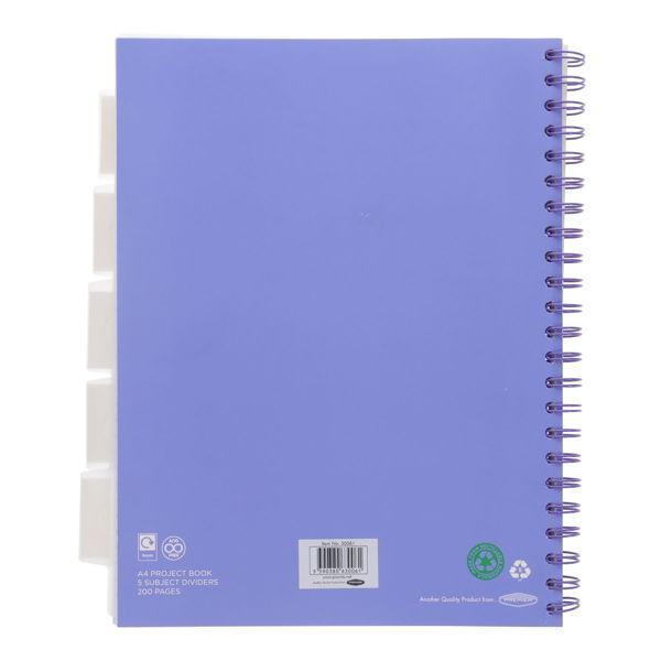 Premto - Pastel A4 200pg 5 Subject Project Book - Asst by Premto on Schoolbooks.ie