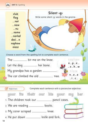 Jolly Literacy - Spelling, Grammar & Punctuation - Pupil Book 2 - In Print Letters - British English Edition by Jolly Learning Ltd on Schoolbooks.ie