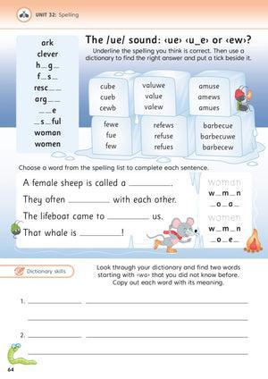 Jolly Literacy - Spelling, Grammar & Punctuation - Pupil Book 2 - In Print Letters - British English Edition by Jolly Learning Ltd on Schoolbooks.ie